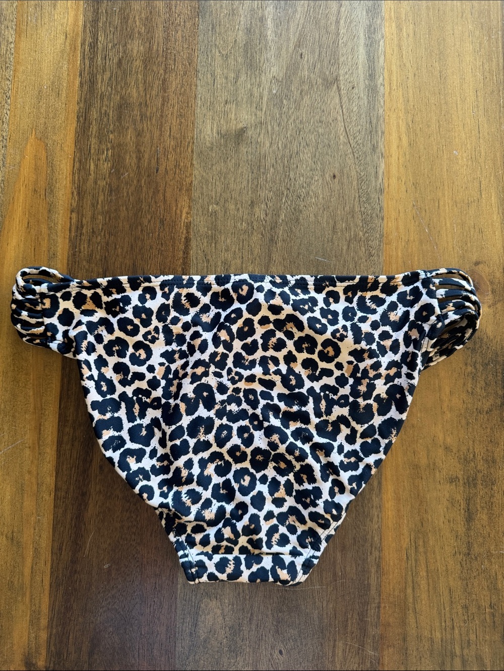 Xhilaration Leopard Print Bikini Bottoms - Picture 4 of 5